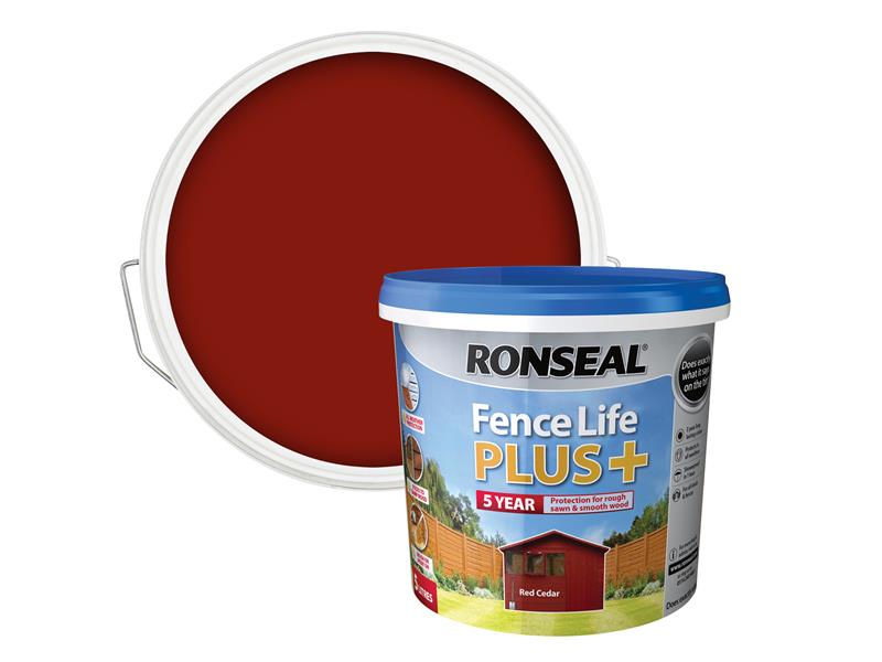 RON Fencelife Plus Red Cedar 5L - HiC Stornoway