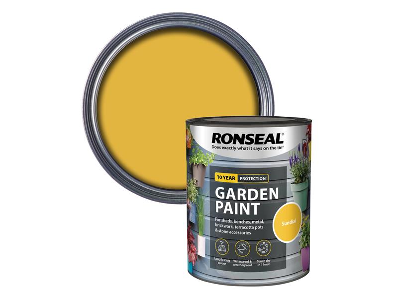 Ronseal Garden Paint 750ml Sundial - HiC Stornoway