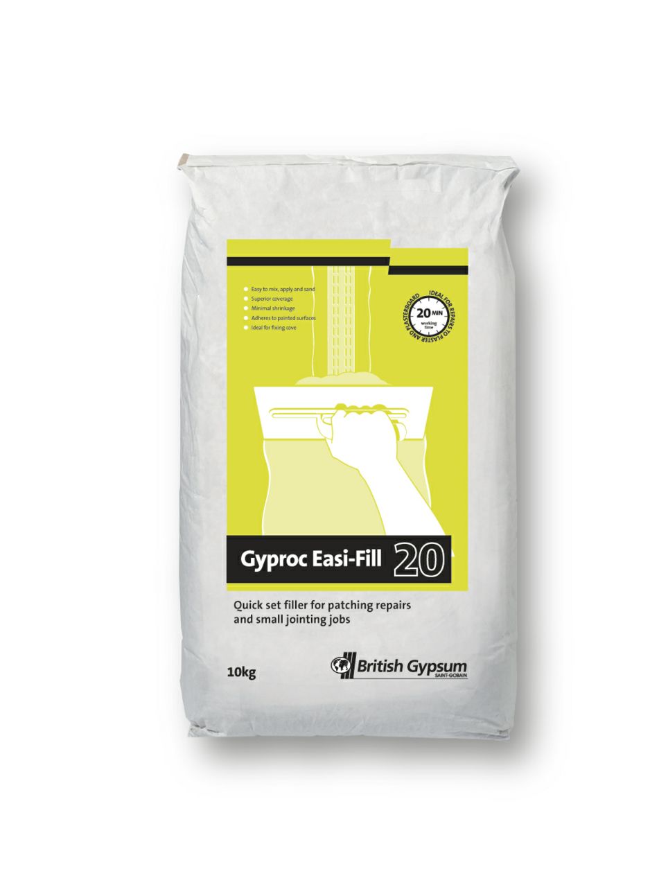 GYPROC 20Min Filler Bag 10KG - HiC Stornoway